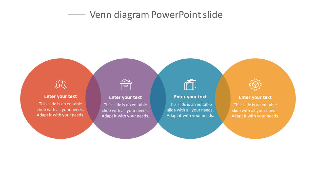 venn diagram powerpoint slide